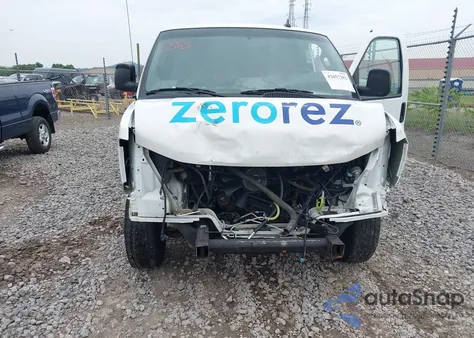 2020 Chevrolet Express Cargo Rwd 3500 Extended Wheelbase Wt из США, поврежденный, VIN 1GCZGHFG7L1161787